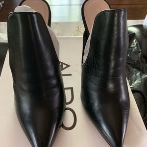 Sexy beautiful high heel mules